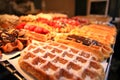 Belgian Waffles Royalty Free Stock Photo