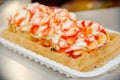 Belgian waffles in Brussels Royalty Free Stock Photo
