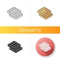 Belgian waffles icon