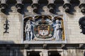 Belgium, Antwerp, March 17, 2016, Coat of arms of the city of An