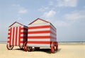 Belgium beach Royalty Free Stock Photo