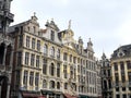 Belgium, beautiful european architecture. Capital city Brussels Royalty Free Stock Photo