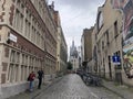 Belgium, beautiful european architecture. Old medieval Brugge