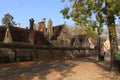 Belgium, Bruges, a medieval brick building