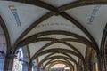 Belgium, Bruges, message on the roof Royalty Free Stock Photo