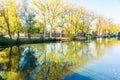 Belgium Bruges Minnewater park in Bruges, Belgium