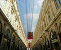 Belgium, Brussels, rue de la Reine Koninginne 18, Kings Gallery, view of the glass roof of the gallery Royalty Free Stock Photo