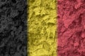 Belgian flag texture as background Royalty Free Stock Photo
