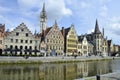 Belgium, Ghent, Graslei