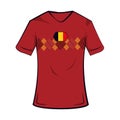 Belgium soccer tshirt