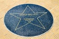 Belgium, Star dedicated to Italian actress Monica Bellucci on the Walk of Fame in Ostend