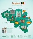 Belgium Travel Infographics