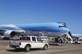 Belgium TUI Airlines plane at Punta Cana Airport, Dominican Republic