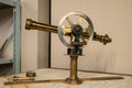 Vintage geodetic optical leveling instrument