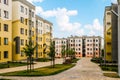 Southwestern residential area of Belgorod, Russia. Novaya Zhizn New Life city district.