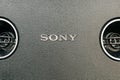 Two tweeters and Sony corporation logo