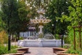 Friendship Square with an alley of twin cities and Easter fountain