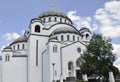 Belgrade Beograd, Saint Sava Cathedral Hram Svetog Save . Royalty Free Stock Photo