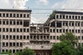 Belgrade bombed building