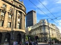 Belgrade city centre streets and architecture, Serbia