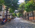 Belgrade city street Royalty Free Stock Photo