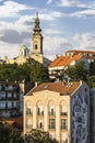Belgrade Downtown - St. Michael's Cathedral Viewed From Branko's Royalty Free Stock Photo