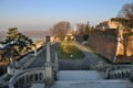 Belgrade Fortress and the Kalemegdan Park. Serbia. Royalty Free Stock Photo