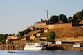 Belgrade fortress and sava river