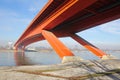 Belgrade Gazela Bridge Royalty Free Stock Photo