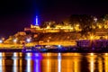 Belgrade Kalemegdan fortress by night 1
