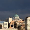 Belgrade panorama Royalty Free Stock Photo