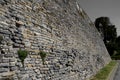 BELGRADE, SERBIA - AUGUST 15, 2016: Architecture details of Kalemegdan fortress in Belgrade Royalty Free Stock Photo