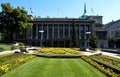 BELGRADE, SERBIA - AUGUST 15, 2016: Office of the President of Republic of Serbia in Belgrade Royalty Free Stock Photo