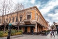 Knez Mihailova Street is the main pedestrian and shopping zone in Belgrade, Serbia