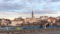 Belgrade Winter Cityscape