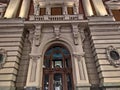 Belgrade Serbia History museum entrance Royalty Free Stock Photo