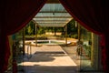 BELGRADE, SERBIA: House of flowers. Photo of tomb of Josip Broz Tito in the mausoleum. House of flowers