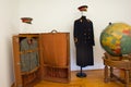 BELGRADE, SERBIA: Items and exhibits in the Museum. House of flowers. Photo of tomb of Josip Broz Tito in the mausoleum