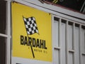 Bardahl logo on their main retailer for Belgrade. Royalty Free Stock Photo
