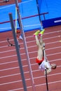 Pole Vaultr Lisek Piotr Royalty Free Stock Photo