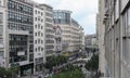 Belgrade, Serbia, May 23, 2017, A view on Knez Mihajlova street Royalty Free Stock Photo