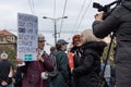 Protest against the criminal state in Belgrade in front of Serbia's public prosecutor's building