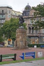 Monument Vojvoda Vuk Belgrade Royalty Free Stock Photo