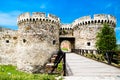 Belgrade Serbia Old Castle Enttrance View