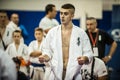 International Adult Karate Kyokushin Competition Fight on Belgrade Trophy Tournament