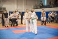 International Adult Karate Kyokushin Competition Fight on Belgrade Trophy Tournament