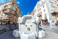 Belgrade, Serbia- September 07, 2019: Delijska Cesma fountain built in Knez Mihailova Street Royalty Free Stock Photo