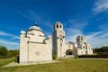 Holy Apostle and Gospel Luke Crkva Svetog Luke: serbian Orthodox church in Belgrade. Royalty Free Stock Photo