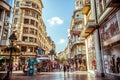 BELGRADE, SERBIA - SEPTEMBER 23: Knez Mihailova Street