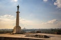 Belgrade Serbia Victor Monument on Kalemegdan Fortress